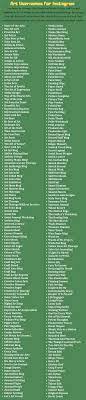 Art Usernames 300 Cool Art Names Ideas For Instagram Name Ideas For Instagram Name For Instagram Names For Instagram