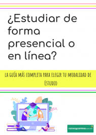 Convocatoria docente en línea 2019. Carreras En Linea Que Son Cuales Hay Donde Estudiarlas