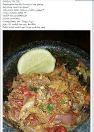 Tutorial sambal tumbuk@sambal ketuk turun temurunподробнее. Resepi Ikan Bilis Tumbuk Cili Padi Resepi Merory Sedap Betul