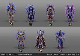 World of Warcraft - Racial Class Armor Design by Arthur Lorenz : r/wow