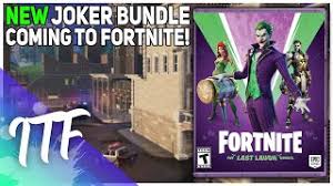 Published on nov 20, 2020. New Joker Bundle Coming To Fortnite Fortnite Battle Royale Youtube