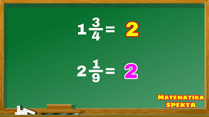Cara Pembulatan Pecahan Campuran Ke Satuan Terdekat Cara Paling Mudah Matematika Kelas 4 Sd K13 Youtube