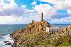 A coruña, vigo, lugo, santiago, ourense y pontevedra. Hd Wallpaper Faro Vilan Costa Da Morte Galicia Corunna Sea Cape Lighthouse Wallpaper Flare