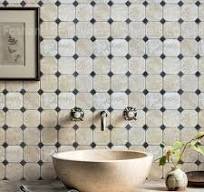 300X300mm Non Slip Floor Tiles Natural Cave Stone Mosaic ...