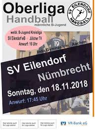 Birkstraße, 8 52080 aachen phone: Sv 1914 Eilendorf Handball Kommt In Die Halle Und Unterstutzt Die Mnl Und Wbl B Jugend Facebook