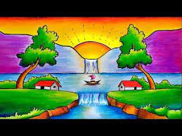 Pin Di Easy Scenery Drawing