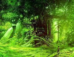 神秘的 森 イラスト google 検索 森 イラスト 風景 ファンタジーな風景