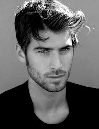 Trimmed Beard Long Hair On Top Short Sides Messy Mens Hairstyles Short Beard Styles Short Mens Hairstyles
