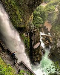 Baños de agua santa es conocida por ser la puerta de entrada al amazonas ecuatoriano y también por albergar una de las cascadas más bellas del mundo. Pailon Del Diablo Como Camping Banos De Agua Santa Facebook