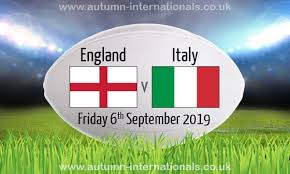 What channel is england vs italy on? England 37 0 Italy Rugby World Cup Warm Up 6 Sep 2019
