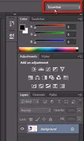 These can be changed later. How To Use Workspace In Photoshop Cc