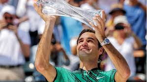 ' advertenties tot 20.000 €. Roger Federer Maimi Open 2017 Rafael Nadal Rolex Sky Dweller