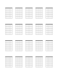 Blank Chord Charts Woo Jr Kids Activities