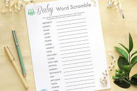 We did not find results for: 22 Printable Baby Shower Word Scrambles