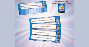 Nov 10, 2021 · the north star games' wits & wagers is a marvelous trivia. Wits Wagers Family Edition Question Pack Board Game Accessory Boardgamegeek