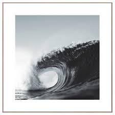 Bild Mit Natur Motiv Welle Im Meer In Schwarz Weiss Bilder Schwarz Weiss Selber Malen