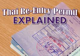 Thai Re Entry Permit Explained Tieland To Thailand Friday 4 th september substitution for songkran festival 2.