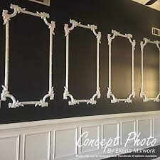 We used ekena chair rail, to frame an ekena panel on our medicine cabinet; Ekena Millwork Cha02x01vi Victorian Chair Rail 2 H X 1 2 P X 94 1 2 L Primed Pricepulse