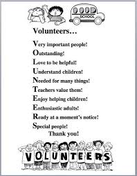 Volunteer Poems Image Search Results School Volunteer Volunteer Appreciation Quotes Thank You Poems