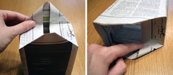 Le papier cadeau et le papier journal sont utiles pour faire un sac plus fin et délicat. Comment Faire Un Sac Cadeau Original En Papier Journal