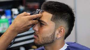 The hair is step cut and the shadow fade is prominent on the sides. Haircut Tutorial Burst Fade On Marty Obey Bayarea Artist Youtube