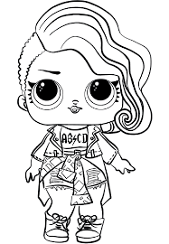 Aqui você encontra as desenhos da lol surprise para colorir e pintar. Desenhos De Rocker Lol Surprise Para Colorir E Imprimir Colorironline Com