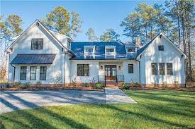 A Modern Farmhouse For Sale Picket Fence Included Modern Farmhouse Brick Farmhouse Farmhouse Exterior