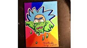 Jul 21, 2018 · from the moment he was born, the universe itself seemed to want to make him miserable. Drip Affect Rick And Morty Painting Youtube