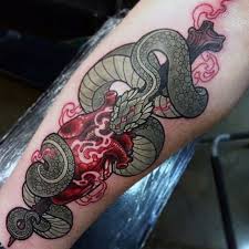 Attractive black ink snake head tattoo stencil by tomas liska. 125 Snake Tattoo Ideas That Are Perfect Wild Tattoo Art
