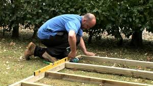 Don't repeat the mistake more than one homeowner has made by building a shed on an inadequate foundation or without one at all only to watch the shed deteriorate from water damage or soil erosion in just a few years. How To Build A Wooden Shed Base Youtube Shed Base Building A Shed Shed Plans