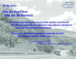 No dia 25 de julho não se comemora exatamente o dia do caminhoneiro, mas sim o dia de são cristóvão, padroeiro dos motoristas, de todos os motoristas, os de caminhão, de carro. Vivas Para Os Motoristas E Escritores 25 Julho Minas Gerais Historia De Estradas Estradeiros