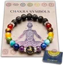 It is associated with the pituitary gland, spirituality, intelligence, and deep thought. Double Chakra Bracelet Crystals Jewellery With Pouch Meaning Card Amazon Co Uk Jewellery