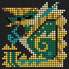 Melty bead patterns pearler bead patterns perler patterns beading patterns embroidery patterns cross stitch patterns bracelet patterns quilt patterns hama beads design. Zinogre Beads 824 Pz Monster Hunter Art Cross Stitch Patterns Monster H