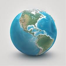 Planet Earth Realistic 3d World Globe 3d World Globe 3d Model World Globes