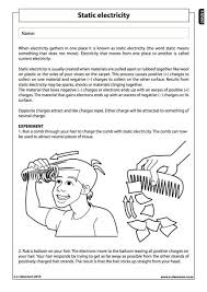 Free interactive exercises to practice online or download as pdf to print. Members Only E Classroom Science Worksheets Science Electricity Static Electricity