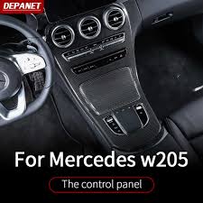 C class sedan amg c class sedan. Central Control Panel For 2015 Mercedes W205 Amg Coupe Interior Trim C63 Mercedes C Class Accessories W205 Mercedes Amg Coupe Interior Mouldings Aliexpress