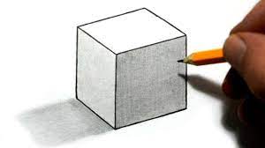 To draw a simple box in 3d, start by drawing a square in the center of a piece of paper. Draw 3d Cube Illusion With Shading Easy Step By Step For Beginners Video Rock Draw