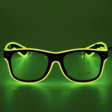 Stoneway Voice Control Light Up Flashing Neon Rave Glasses El Wire Led Sunglasses Glow Dj Costumes For Party Halloween Walmart Com Walmart Com