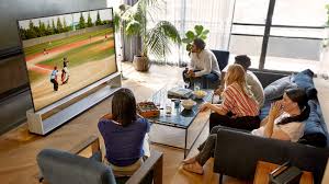 77cm = 2 feet 6.31. How Far To Sit From Your 4k Tv At Every Possible Size Techradar