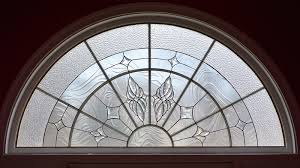 Check out half moon inserts on ebay. Decorative Glass Solutions Custom Stained Glass Custom Leaded Glass Windows Doors More Home