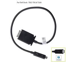 Used doc (lightly used) + 130w adapter. Thunderbolt Dock Usb C Cable For Dell Docking Station Thunderbolt Wd15 Dock Compatible Dell Dpn 3v37x 03v37x Docking Station Cable Amazon De Business Industry Science