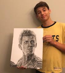 Holland was born 1 june 19962 in kingston. Me And My Pencil Drawing Of Tom Holland S Spider Man This Took About 35 Hours Hope You All Enjoy Pics