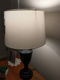 When choosing a lamp shade, the most important question you should ask is what size lamp shade is best for my light?. Mainstays White Textured Medium Mod Drum Lamp Shade Walmart Com Walmart Com
