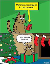Christmas Is All Around Cute Jokes Cat Jokes Funny Cartoons