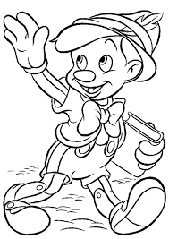 Excelente juego para los pequeños, donde tienes que colorear un dibujo de pinocho. Coloring Page Pinocchio Free Printable Coloring Pages Img 20742