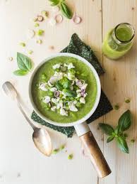 Soupe Froide Courgette Poivron Basilic Feta Soupe Froide Courgette Recette Recettes De Cuisine