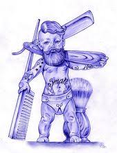 ничего не вижу ничего не слышу ничего не говорю тату Po Motivam Illyustracij Dzhozefa Kristiana Lejendekera Barber Po Klichke Melkij In 2020 Art Humanoid Sketch