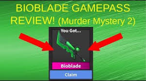It was the complete guide on mm2 value list roblox. Bioblade Gamepass Review Roblox Mm2 Youtube