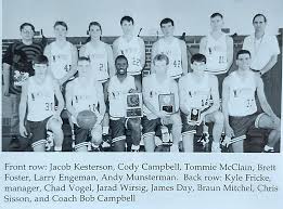 MONTROSE MO--Bluejay Basketball Team 2004-2005. No names were listed.