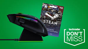 Amazon gift card discount is applicable to all users. Grab A Free 50 Steam Gift Card With This Razer Basilisk Ultimate Deal Techradar